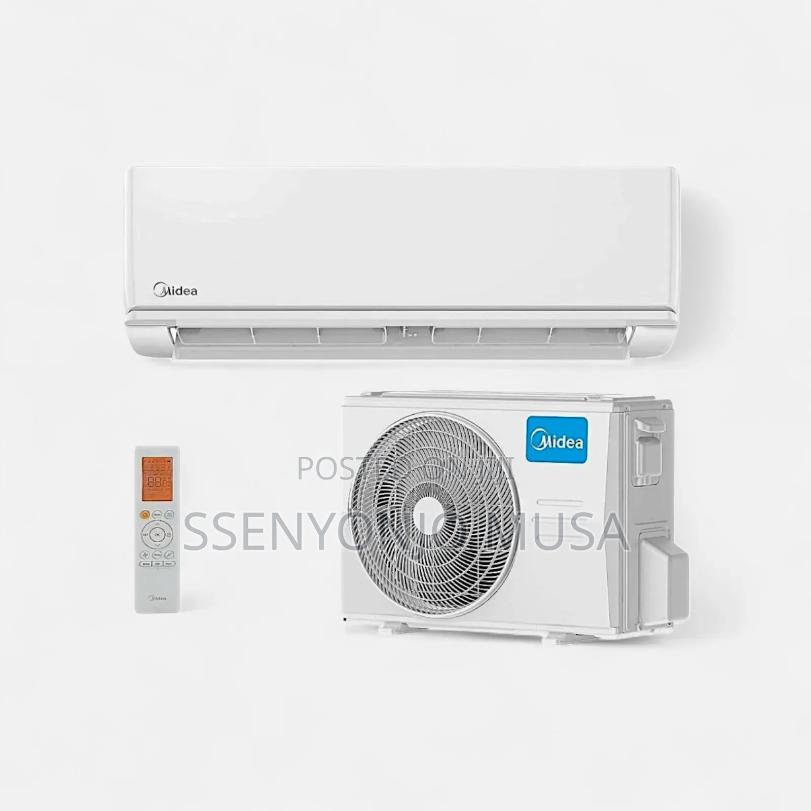 Midea 9000 Btu Wall Split Air Conditioner - Msaf-09crn1-Qb6