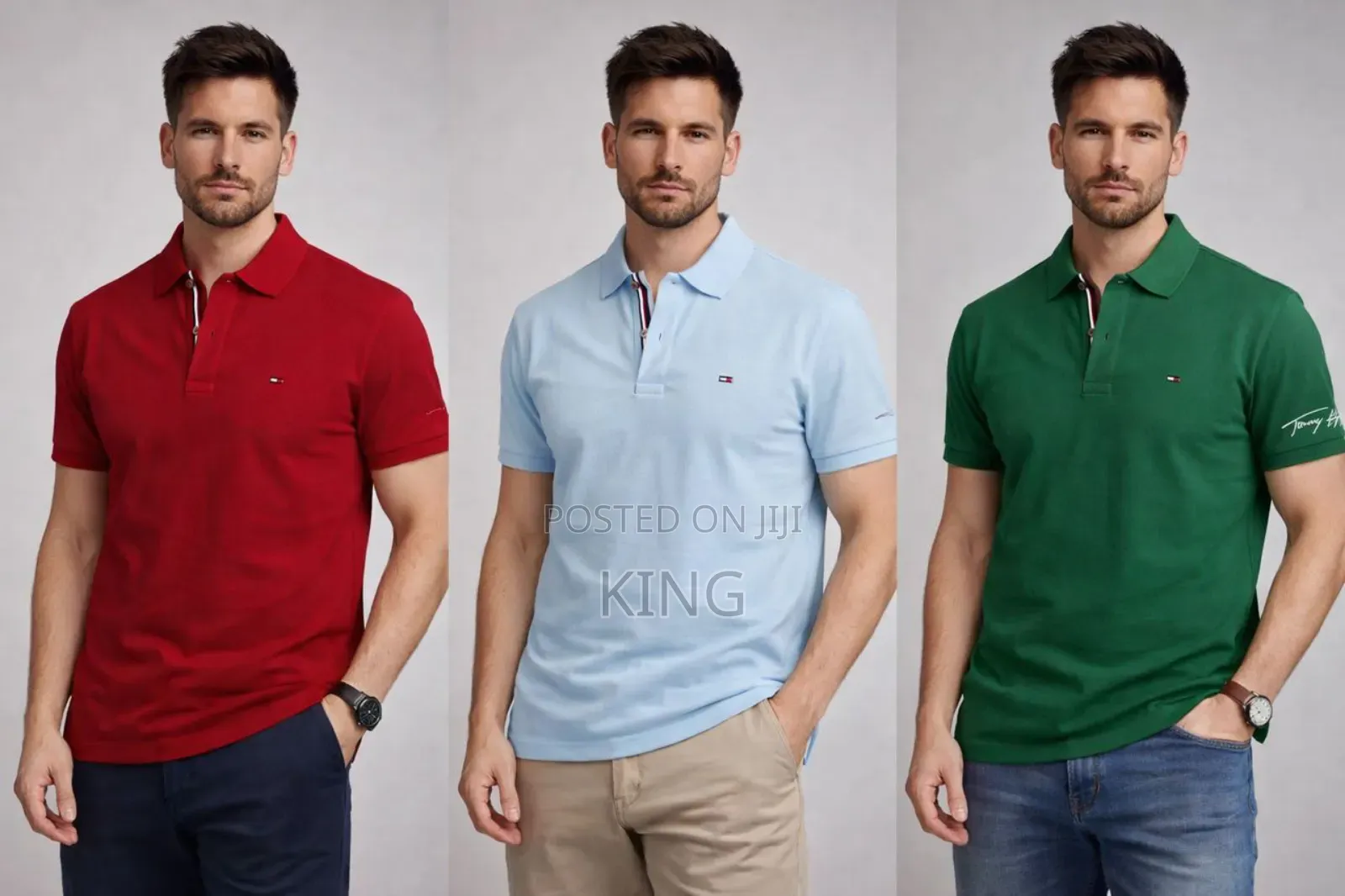 Paris Featuring Ny Men's Nice Fit Polo T-Shirts