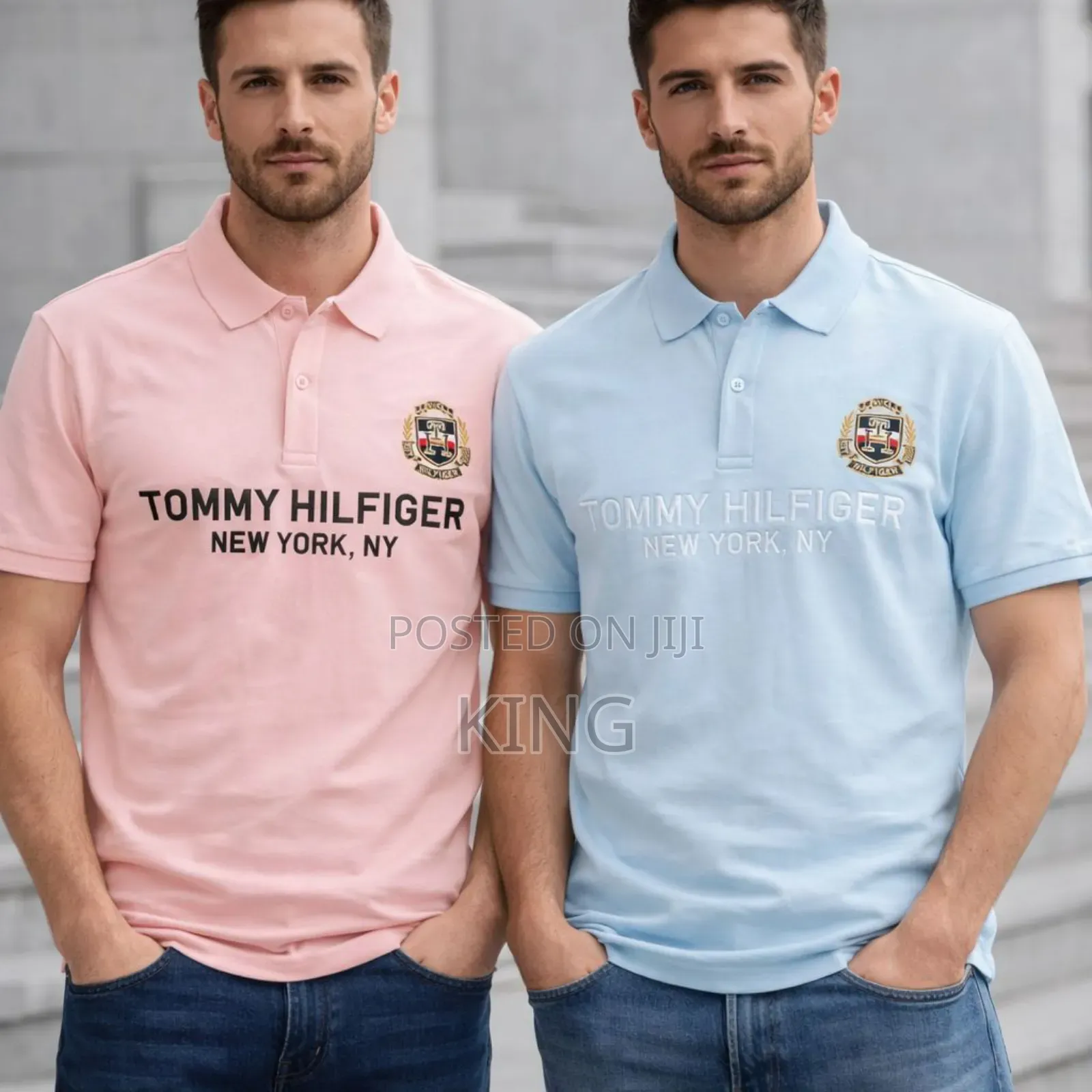 Paris Featuring Ny Men's Nice Fit Polo T-Shirts