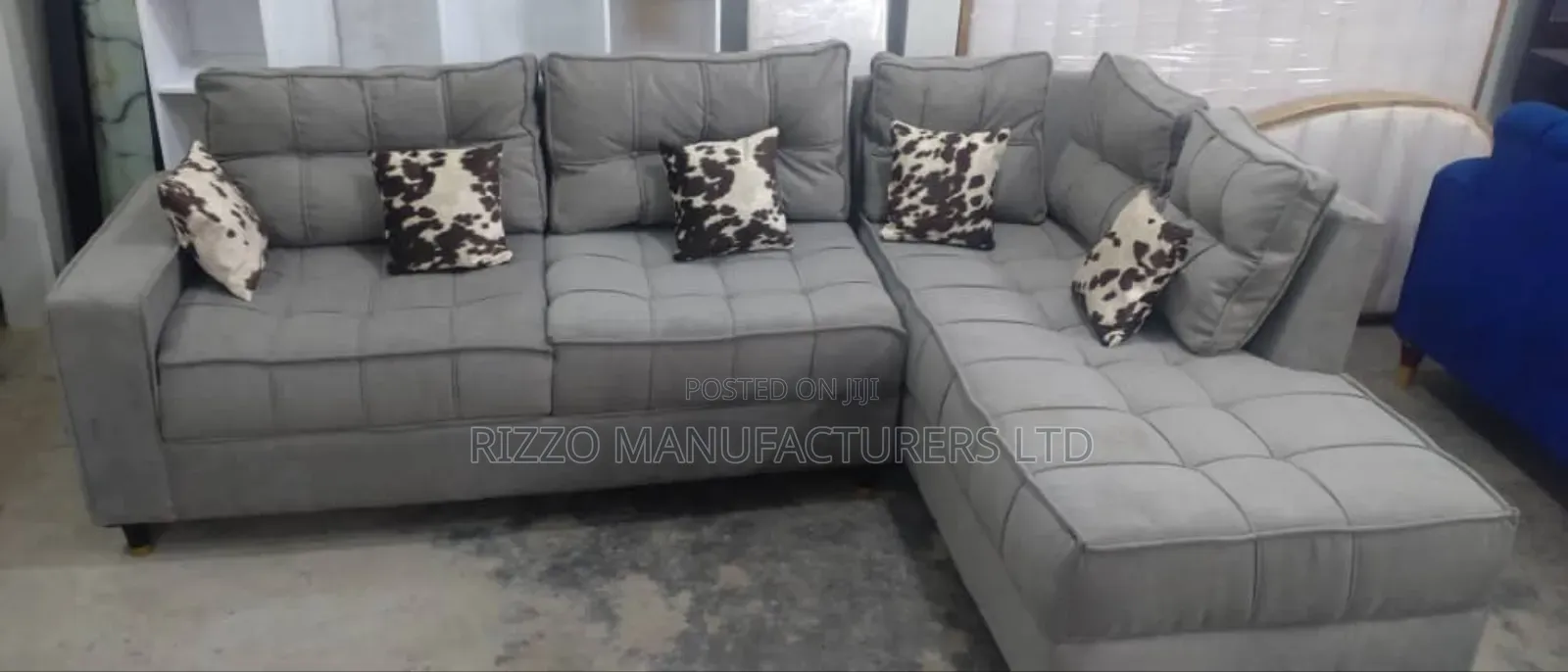5 Seat L Sofa