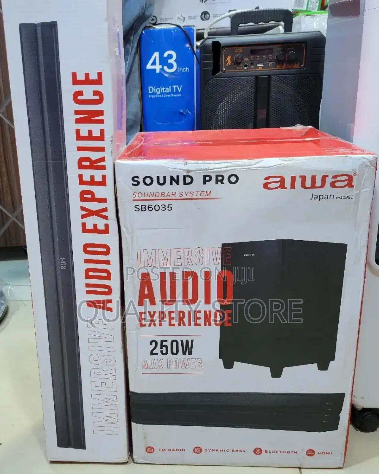 Sound Bar System Aiwa Sound Pro 250w Sb6035