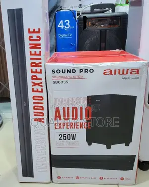 Sound Bar System Aiwa Sound Pro 250w Sb6035