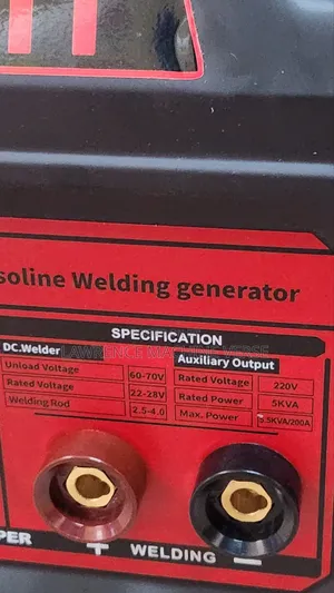 Welding Generator 5kva 200amps