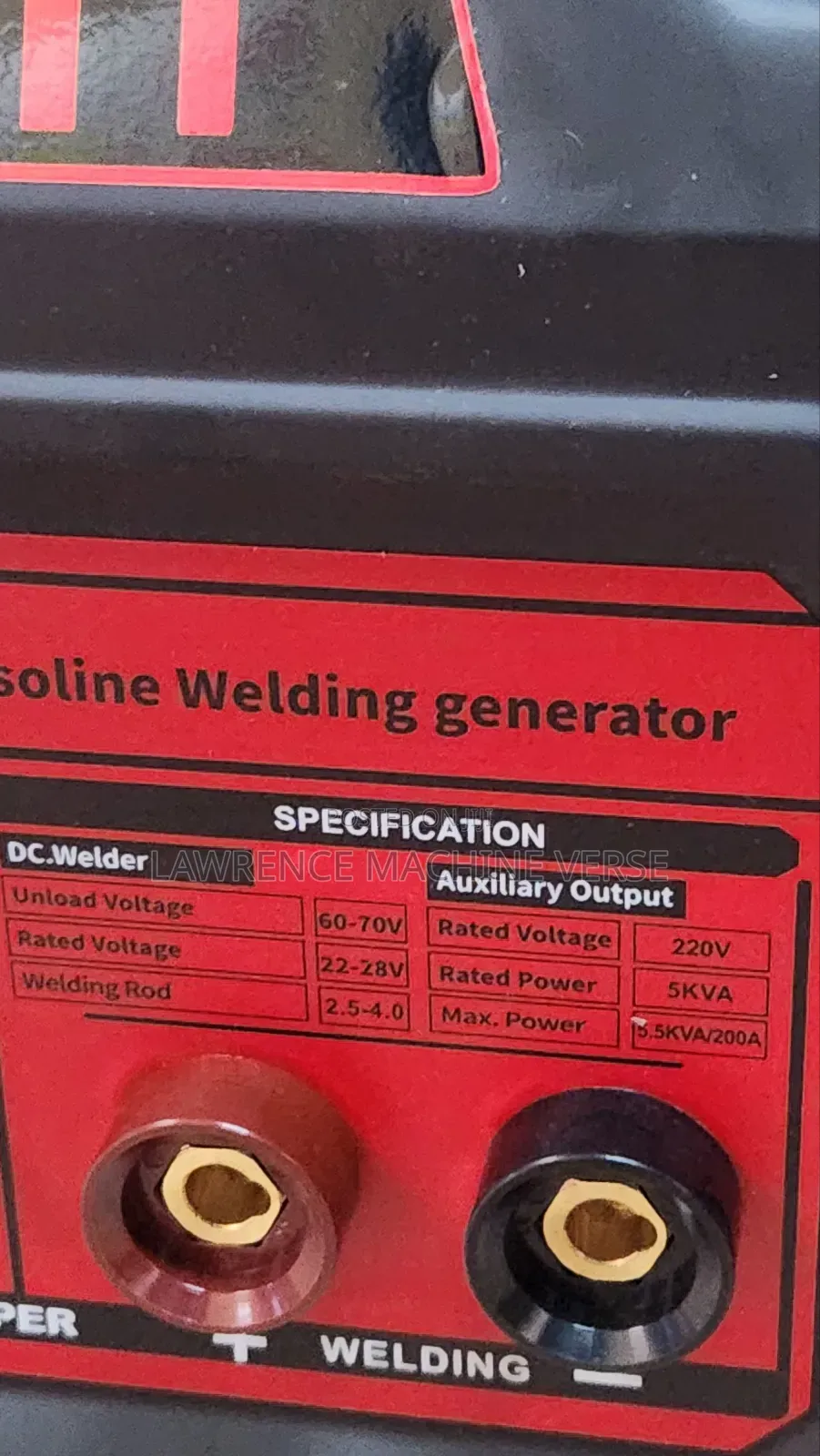 Welding Generator 5kva 200amps