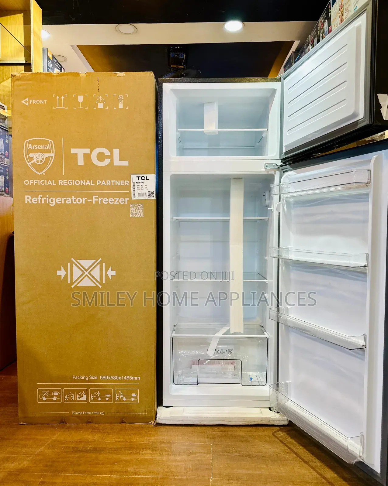 Brand New TCL 270ltrs Double Door Defrost Refrigerator at 20% Discount