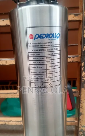 Pedrollo Submersible Pump 248feet / 75m
