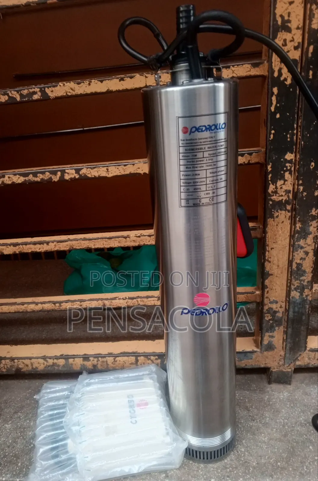Pedrollo Submersible Pump 248feet / 75m