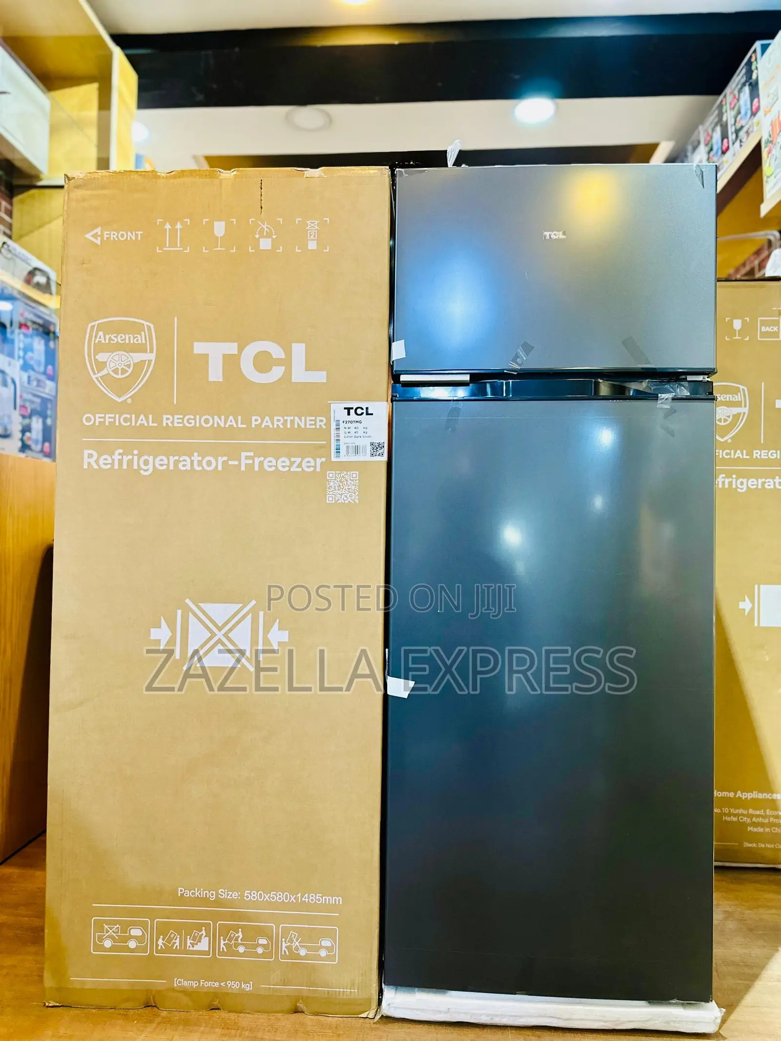 TCL 270l Fridge Model: F270tmg