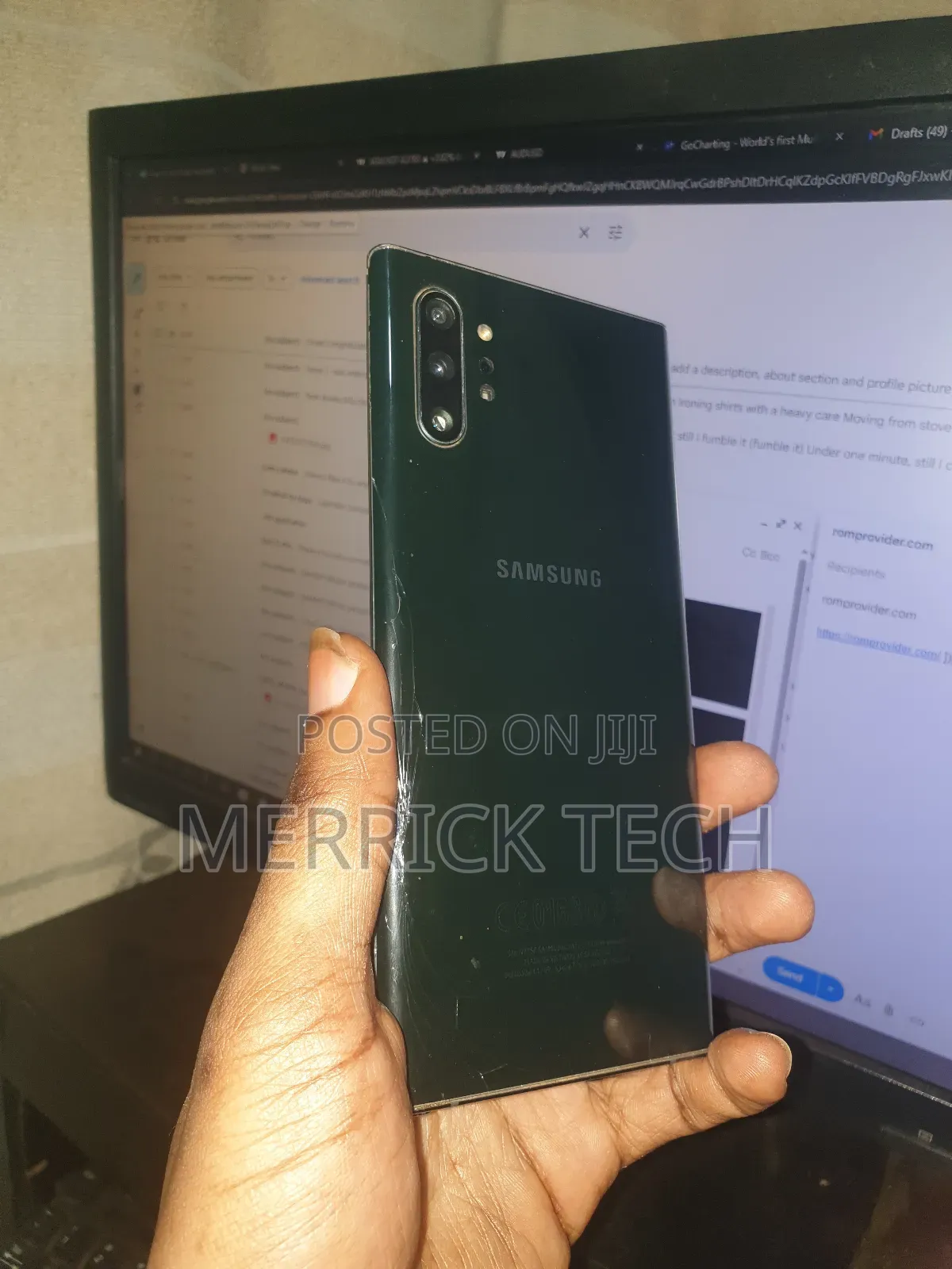 Samsung Galaxy Note 10 Plus 5G 256 GB Black