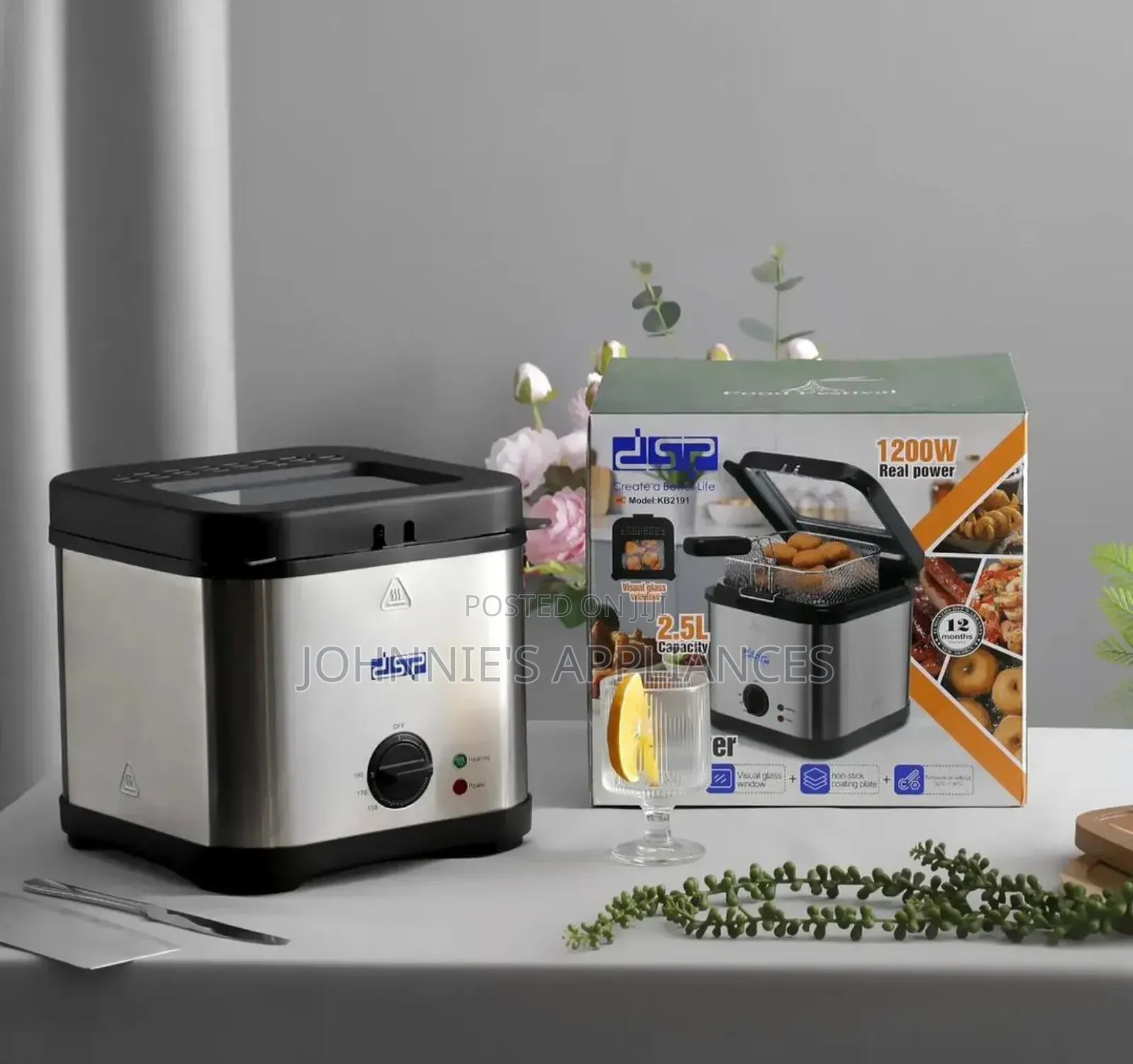 DSP Electric Deepfryer 2.5l