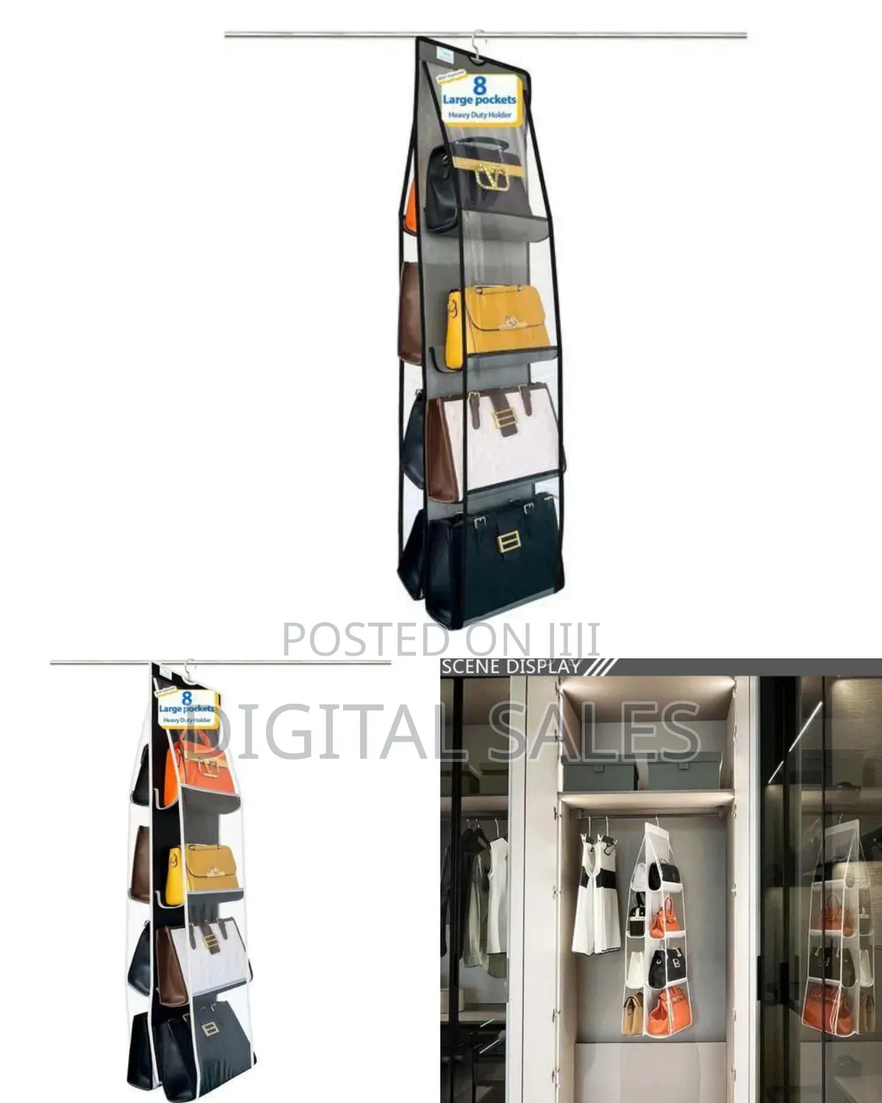 Heavy Duty Hanging Purse