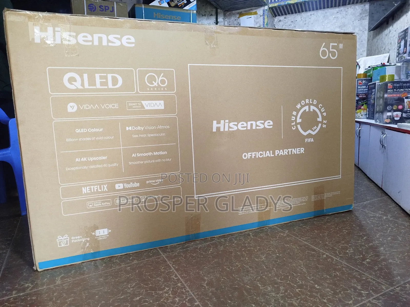 Hisense 65 Qled Smart Uhd Brand New