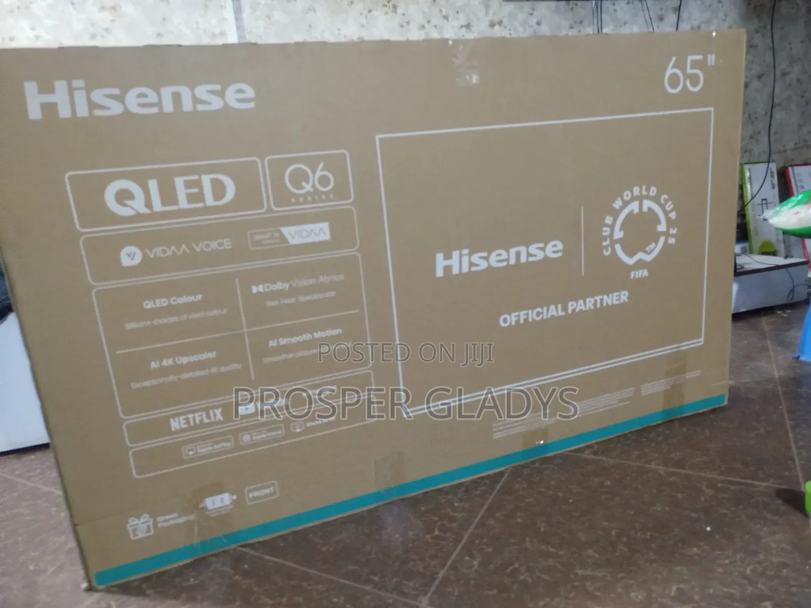 Hisense 65 Qled Smart Uhd Brand New