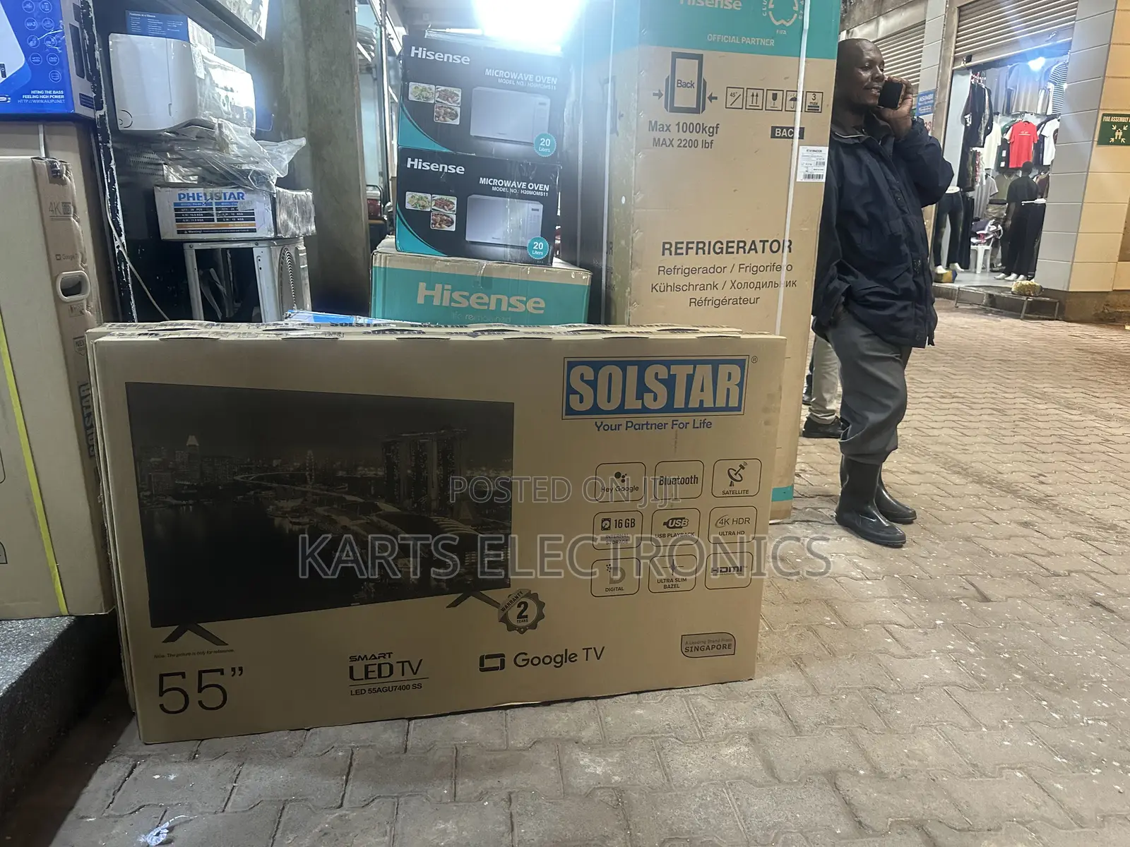 55inch Google Television Solstar