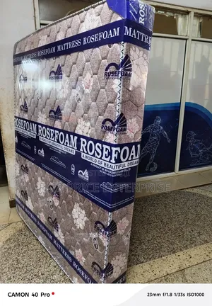 Super Density Mattress 5x6 By6 Inche. Rose Foam Mattresses