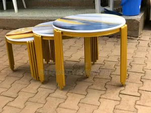 Metallic Centre Table
