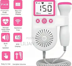 Handheld Digital Fetal Doppler/Baby Heartbeat Monitor