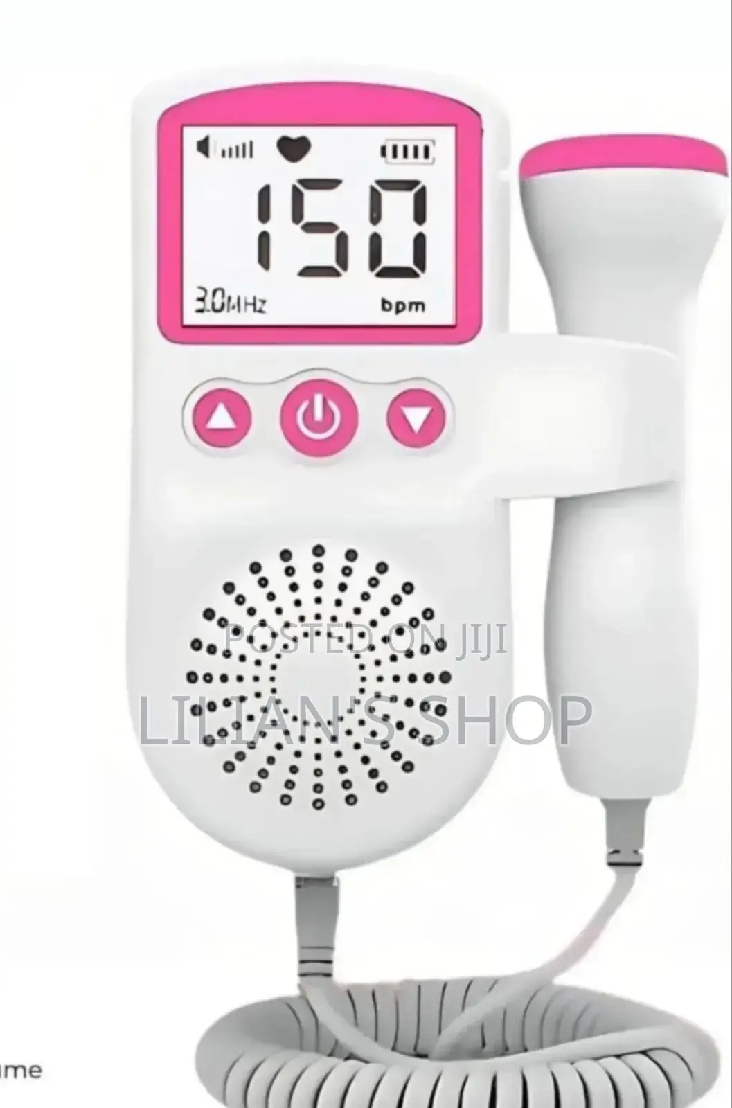 Handheld Digital Fetal Doppler/Baby Heartbeat Monitor