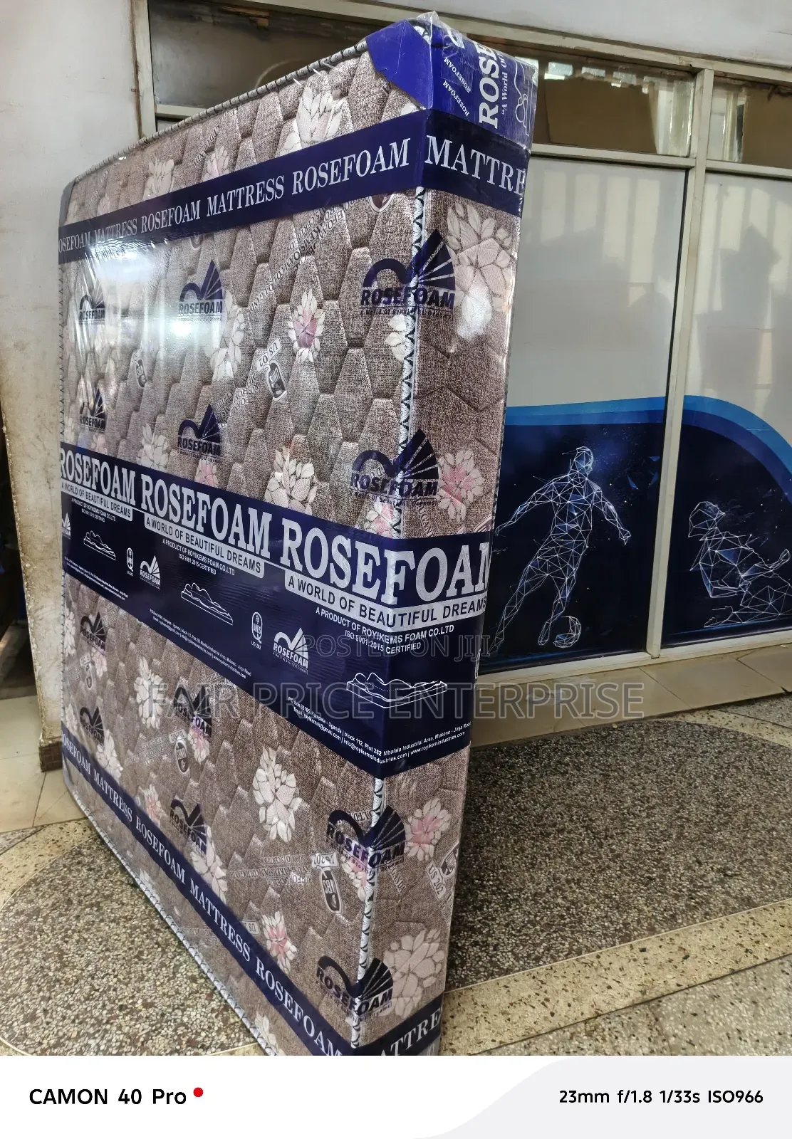 High Density Mattress 4x6 By6 Inche. Rosefoam Mattresses
