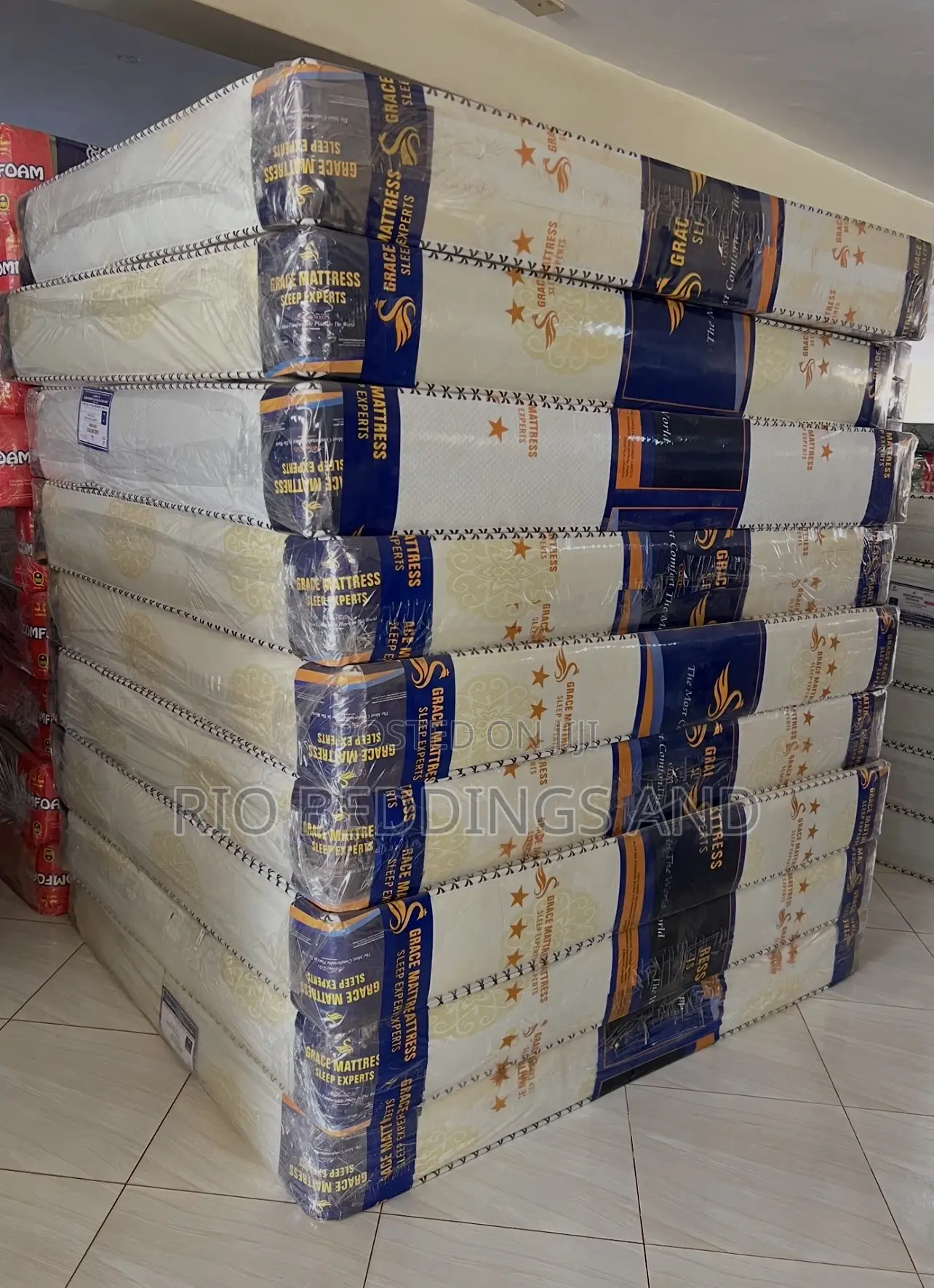 5x6 8 Inches Fiber Mattress