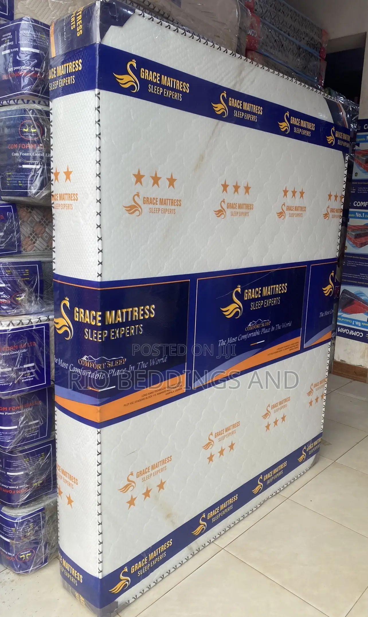 5x6 10 Inches Grace Foam Fiber Mattress