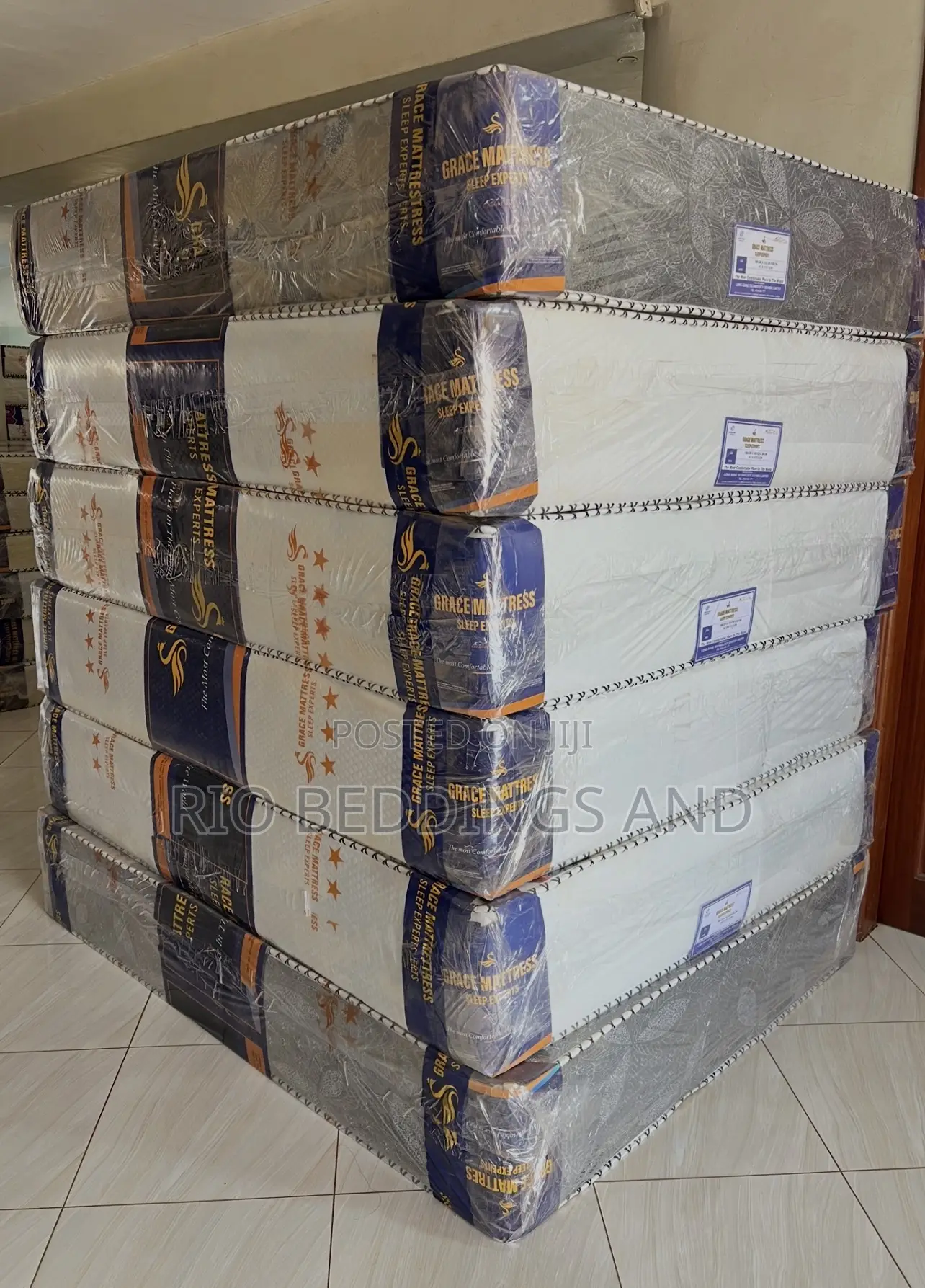 5x6 12 Inches Fiber Mattress Grace Foam
