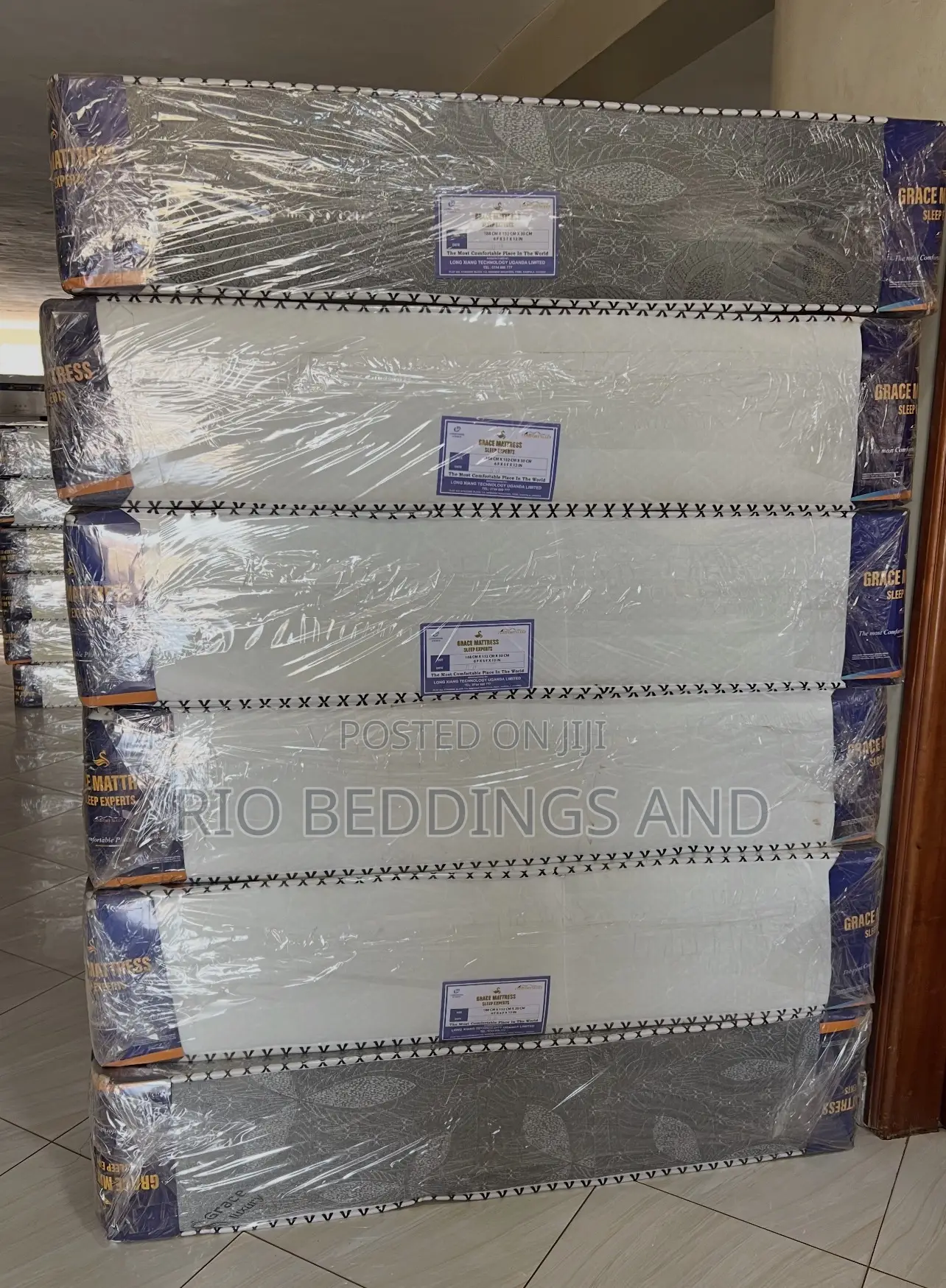 5x6 12 Inches Fiber Mattress Grace Foam
