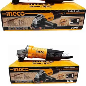 Ingco Angle Grinder, 900w - Orange, Black
