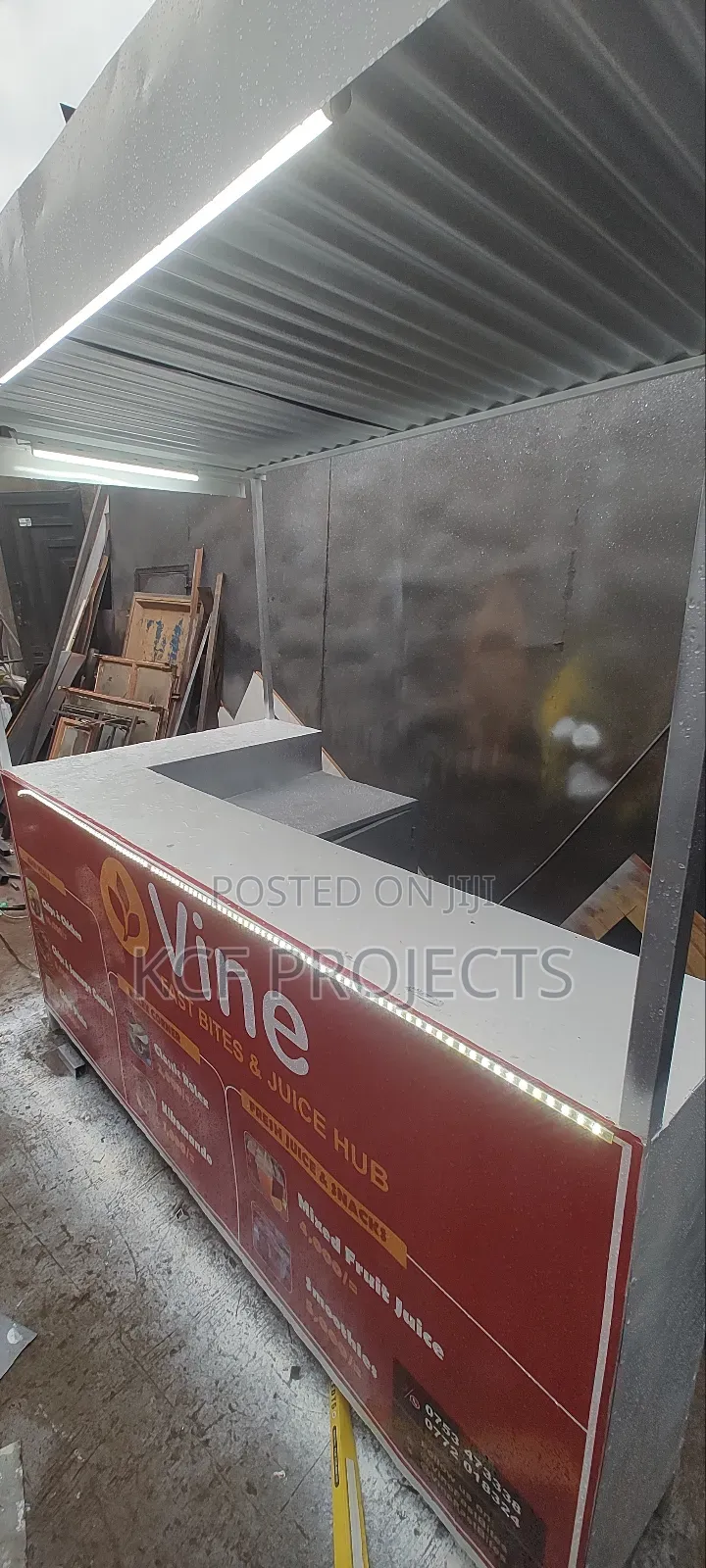 Mobile Carts . Bbq. Kiosks Etc Kitchen Steel Cabinet