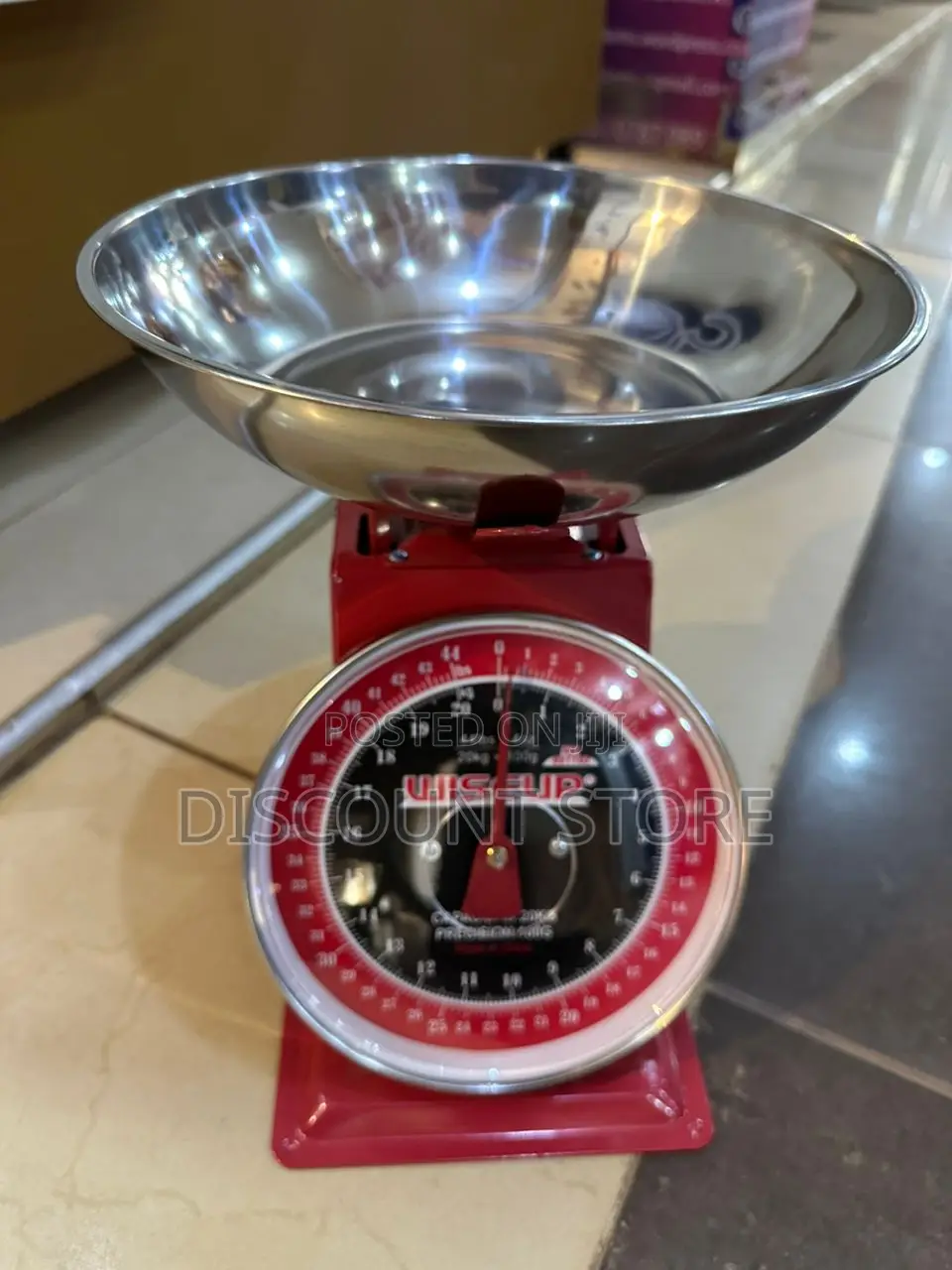 Analogue Weighing 20kg Stainless Mechanical Kitchen Weighing Scale