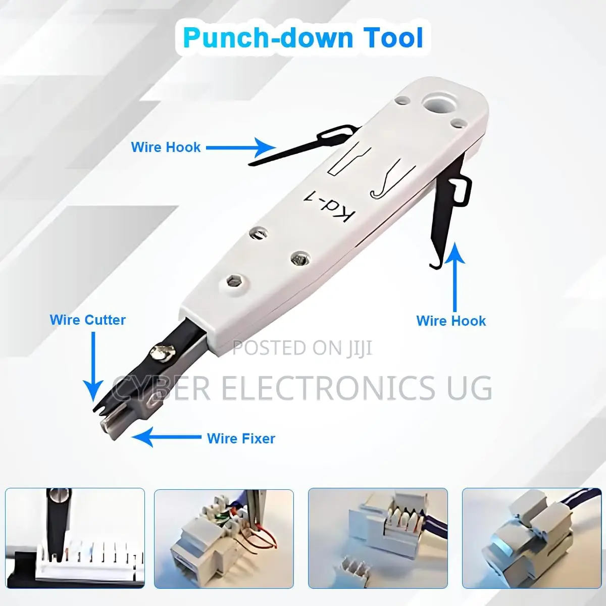 Crimping Tool Kit for Rj11/Rj12/Rj45/Cat5/Cat6/Cat5e
