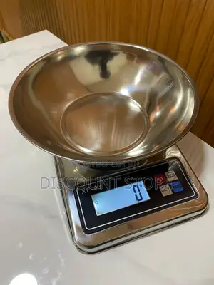 5kg Stainless Steel Weighing Bowl Digital Kitchen Weighing Scale