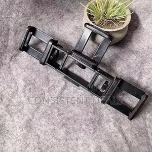3in1 Live Multi Clip With Lampstand Mobile Holder - Black