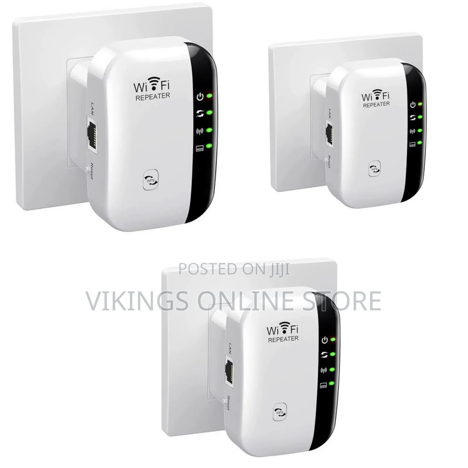 Ingco Wifi Signal Amplifier Repeater Wall-Mounted Wireless Extender