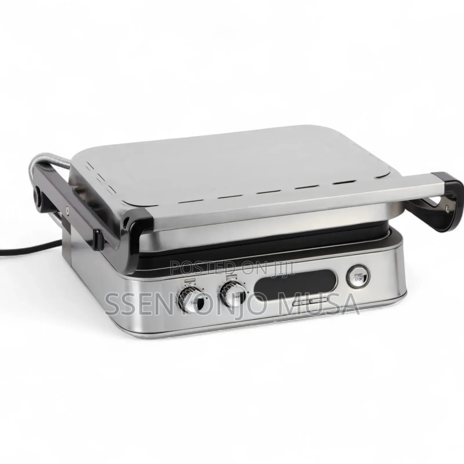 Geepas Digital Stainless Steel Grill Maker 2170w With Led Display