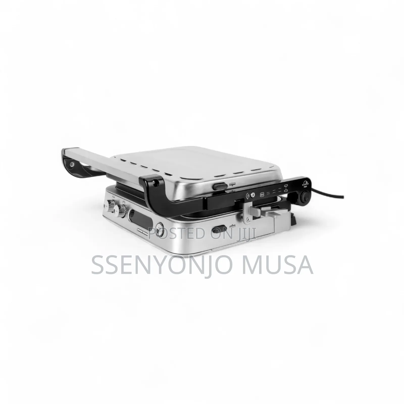 Geepas Digital Stainless Steel Grill Maker 2170w With Led Display