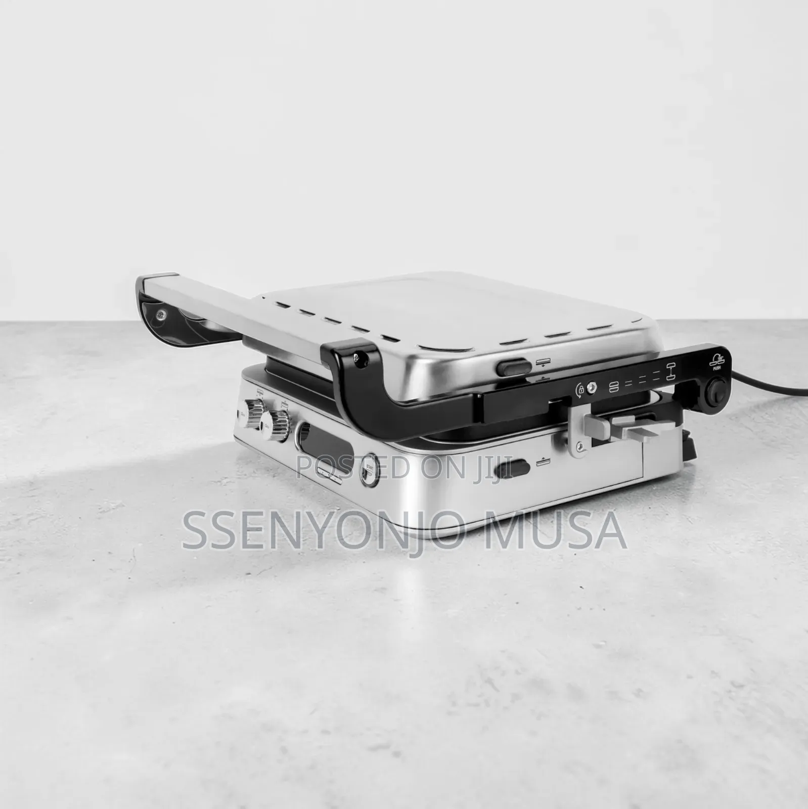 Geepas Digital Stainless Steel Grill Maker 2170w With Led Display