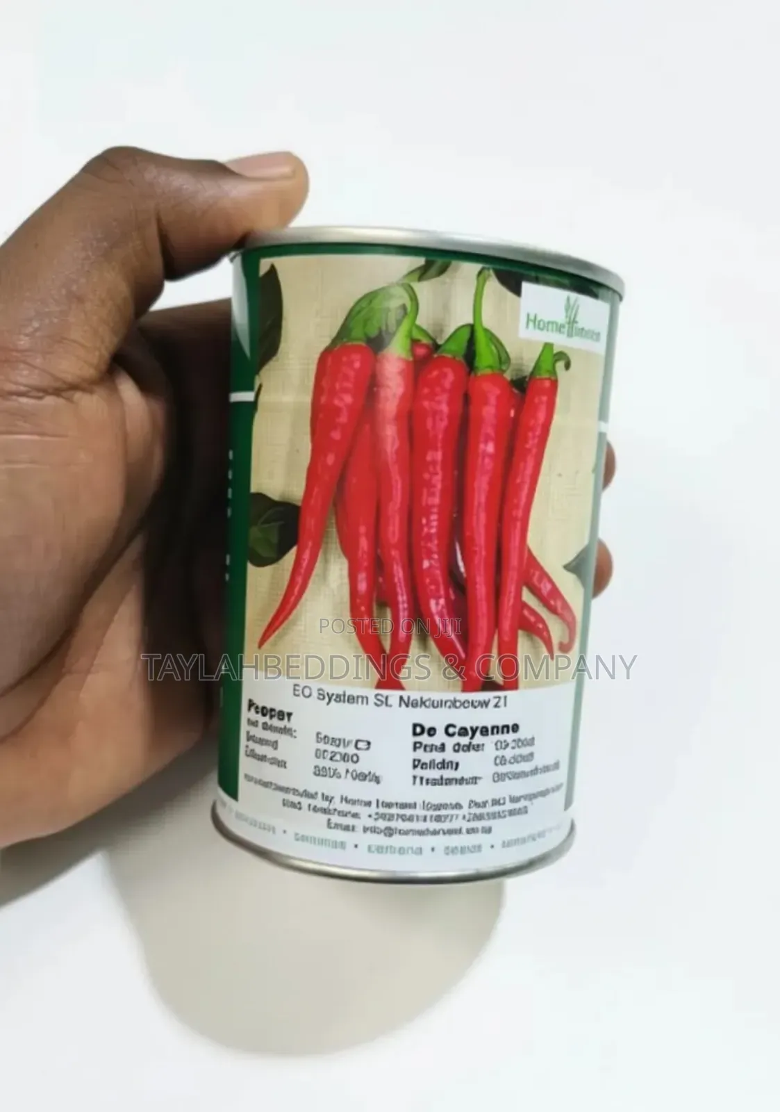 F1 Hybrid Hot Pepper Seeds - Peppers Are Mildly Hot 100g