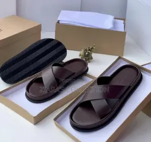Zara Leather Palms Sandals