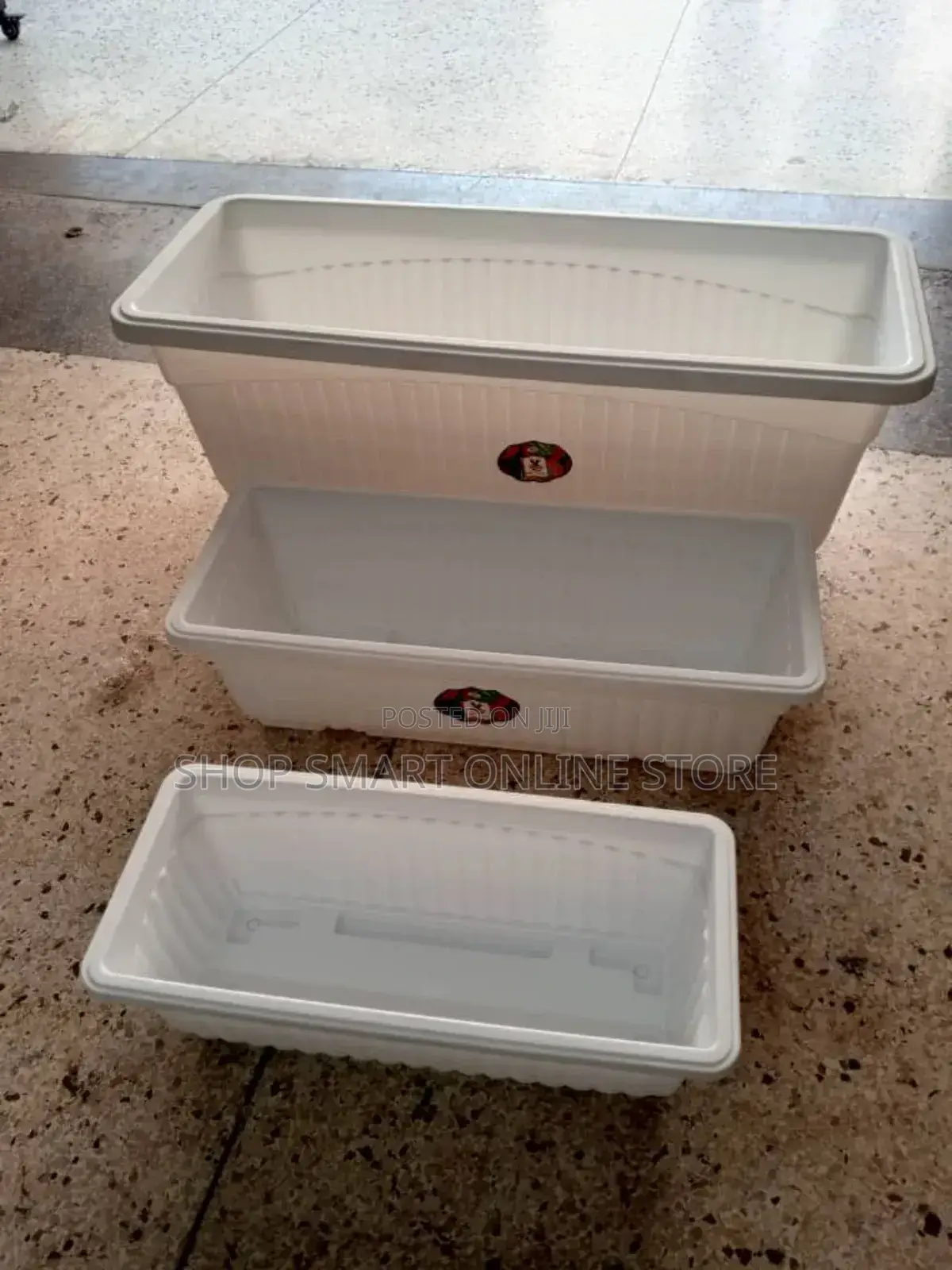 Orchid Plastic Rectangular Flower Pots Plastic Flower Pots