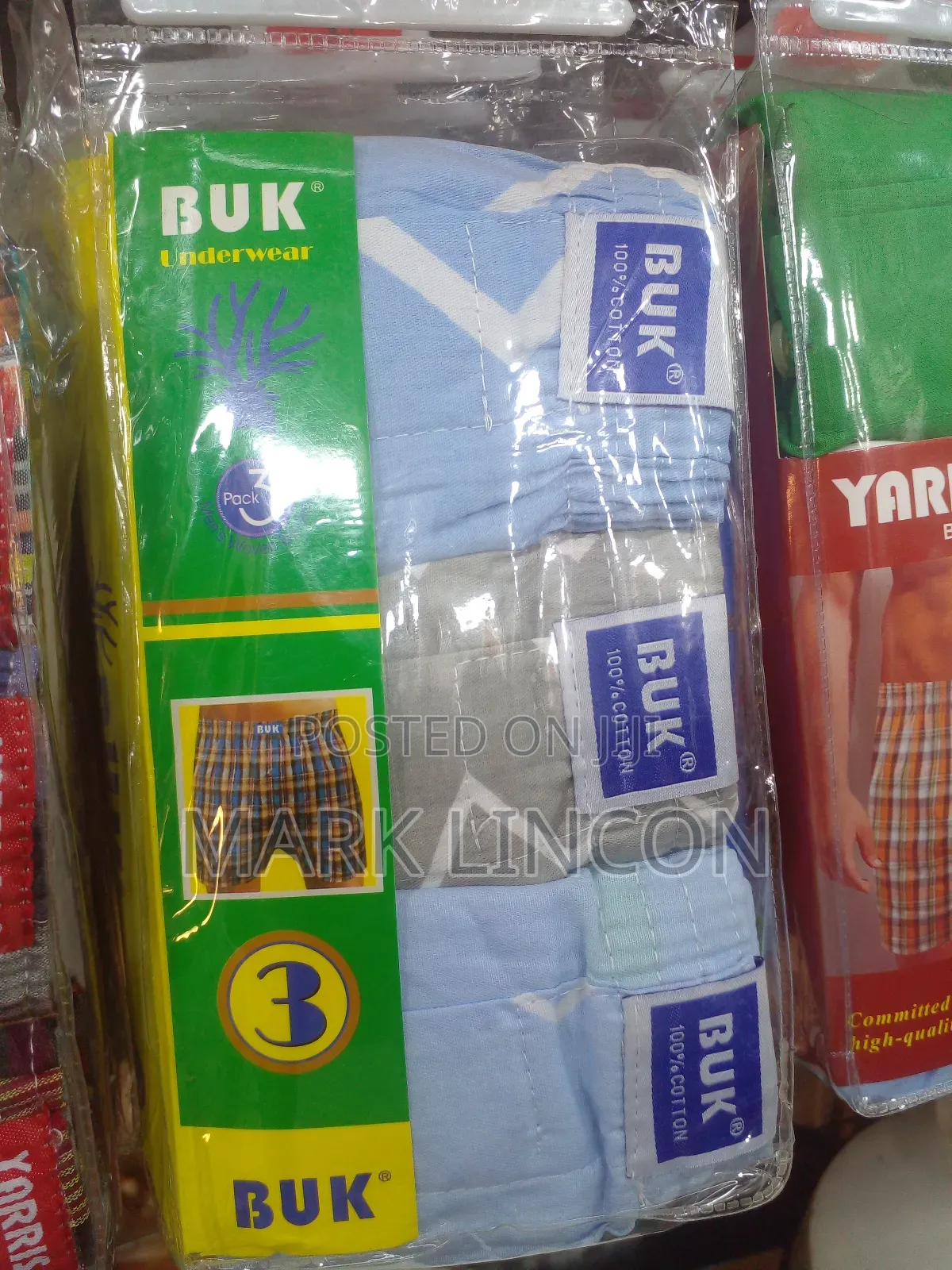 3- Piece Men's Boxer Short