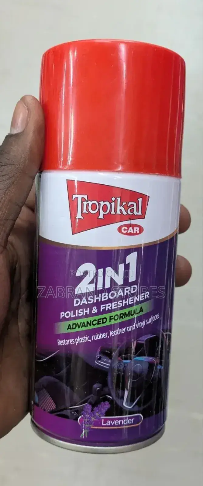 Tropical 2 in 1 Dashboard Polish Freshener
