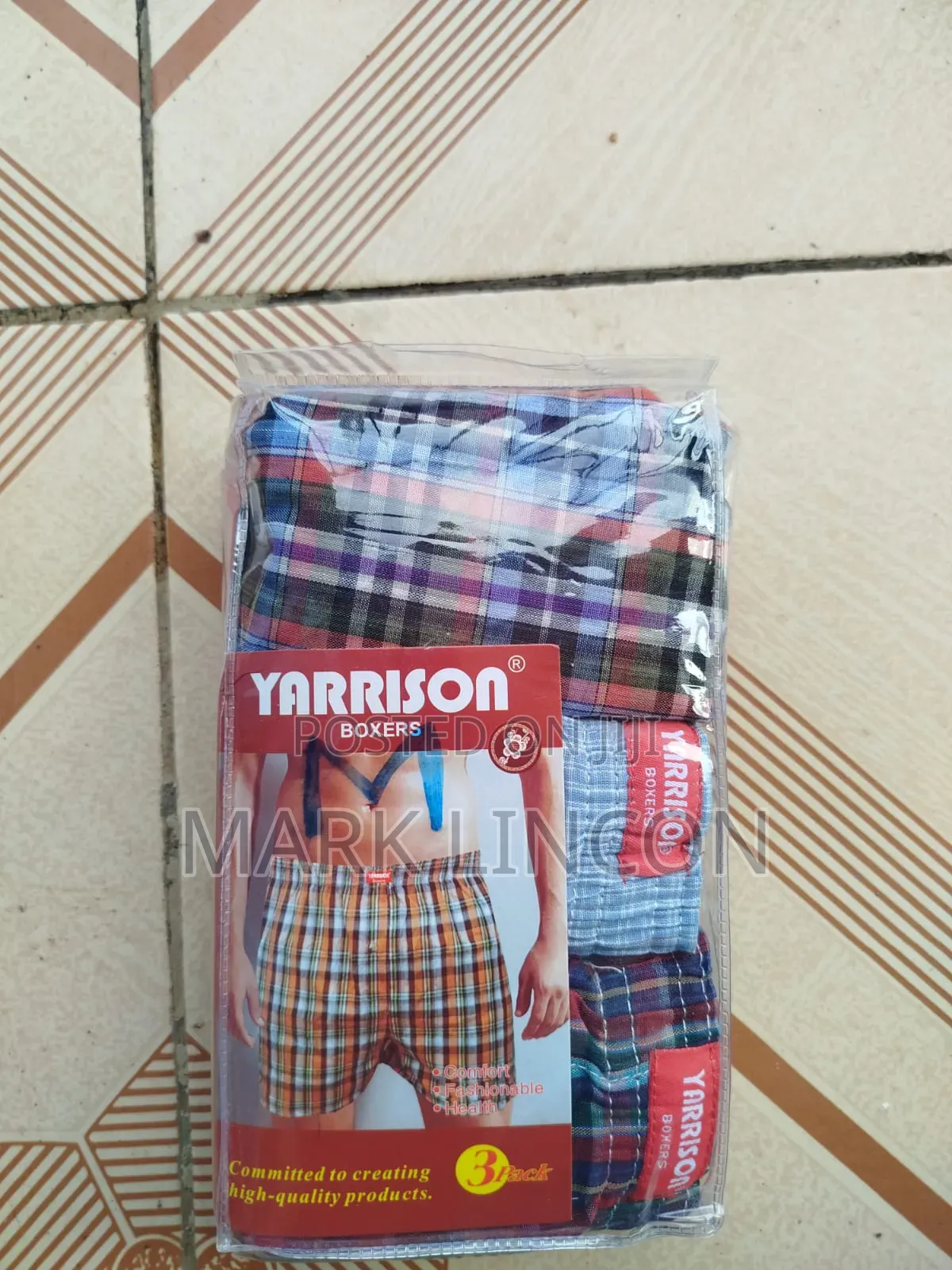 3- Piece Men's Boxer Short