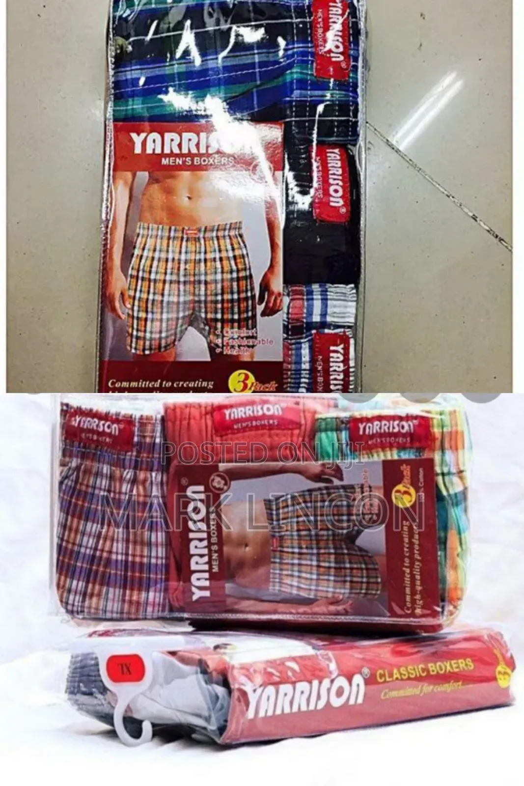 3- Piece Men's Boxer Short