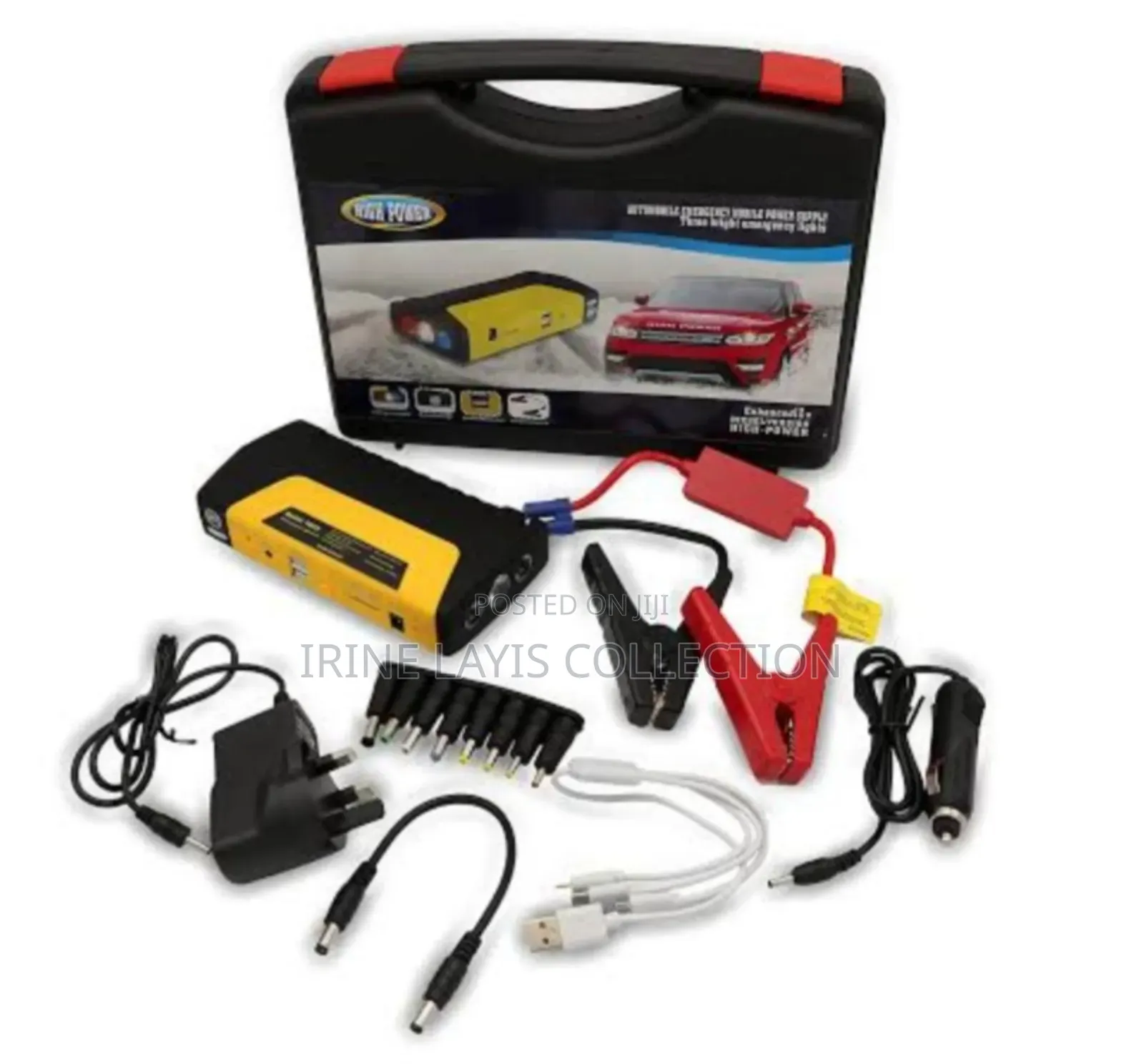 Portable Car Jump Starter and Power Bank.