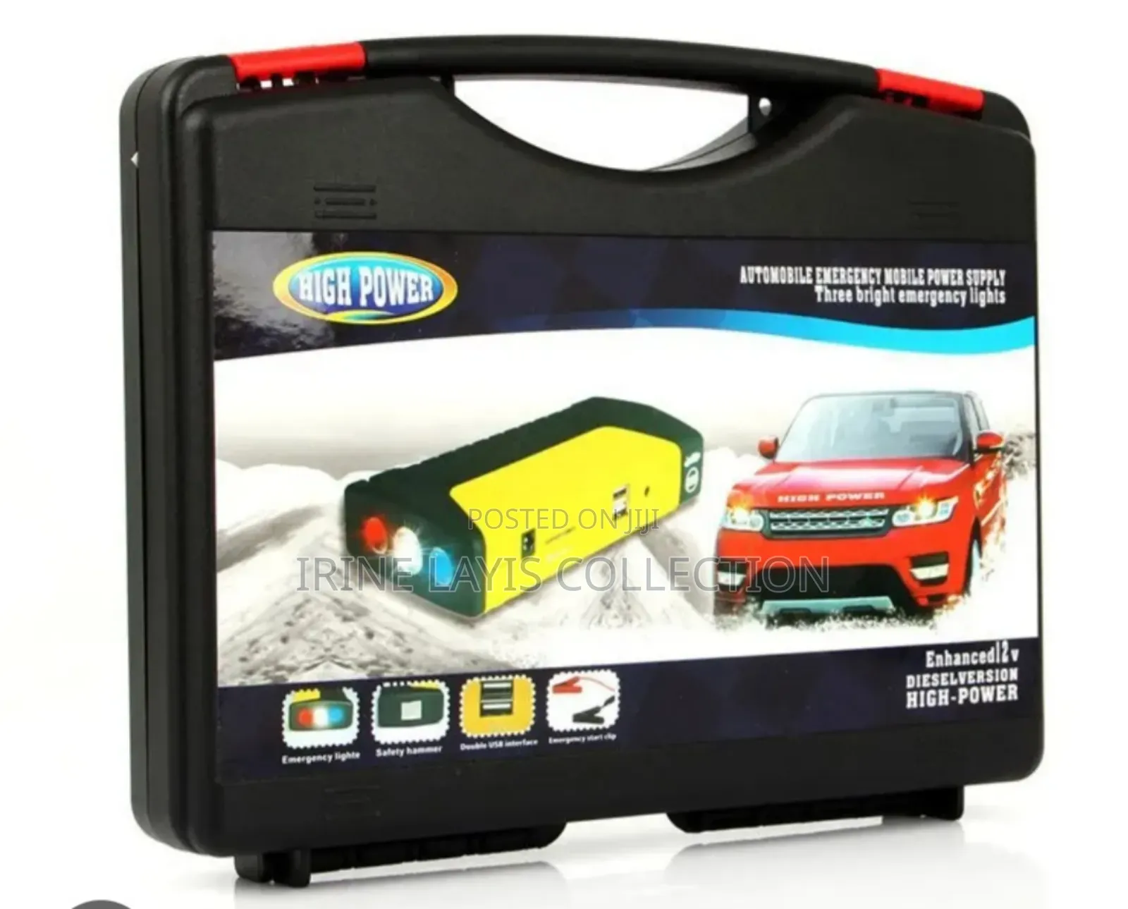 Portable Car Jump Starter and Power Bank.