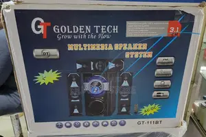 Golden Tech 3.1 Multimedia Speaker System Gt-111bt