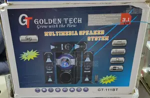 Golden Tech 3.1 Multimedia Speaker System Gt-111bt