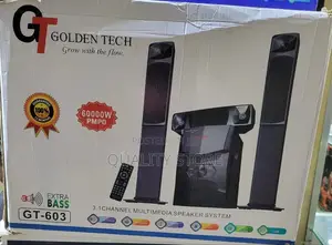 Golden Tech 3.1 Multimedia Speaker System Gt-603