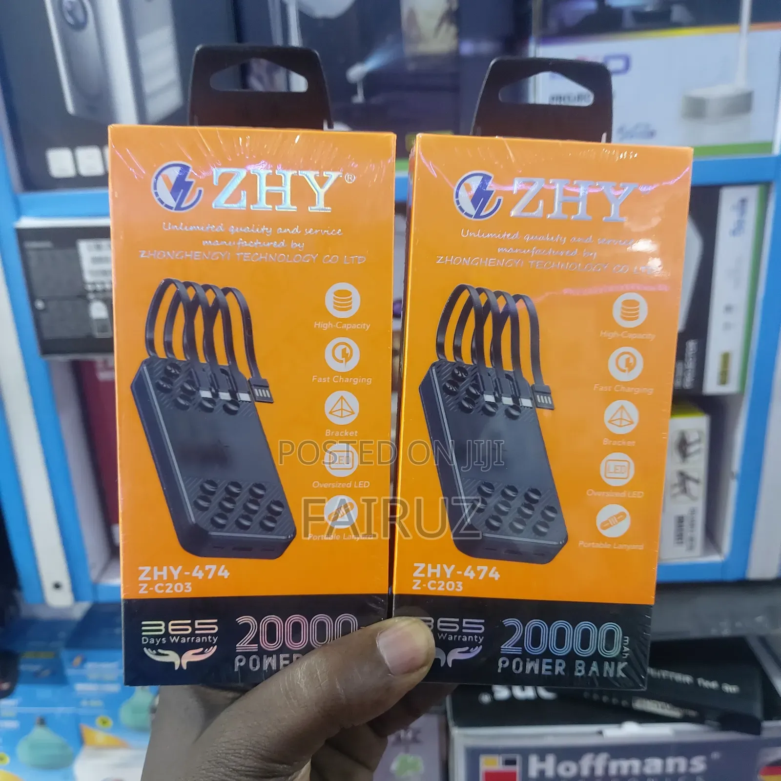 20000mah Super Fast Power Bank Zhy-474